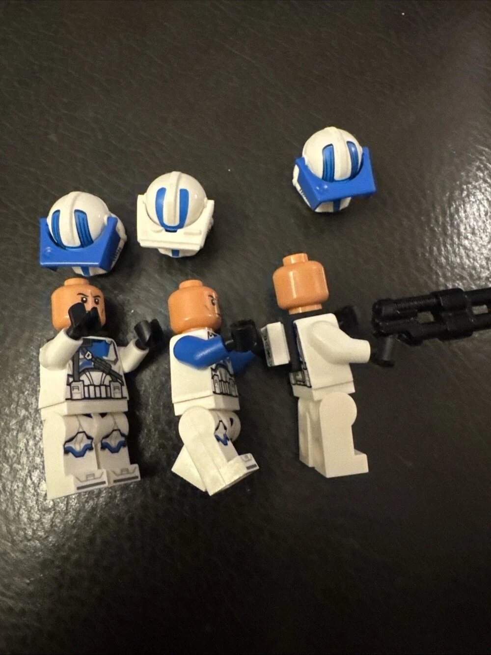LEGO Clone Trooper Star Wars 501st sw0439 sw0445 Minifigures Lot of 3